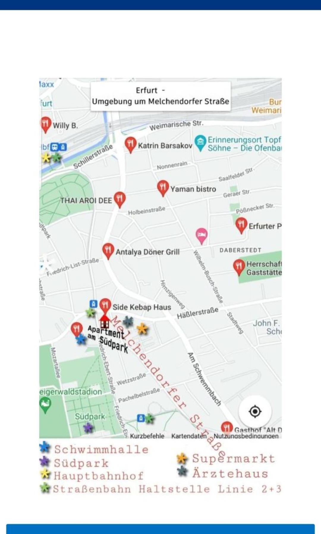 Apartment Am Suedpark Erfurt - Inkl Garten Mit Sitzlounge - Zentrumsnah 外观 照片